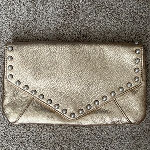 Lilly Pulitzer Gold Clutch